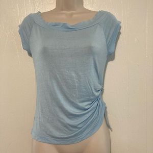 Outfit soft blue super soft detail top size M Juniors